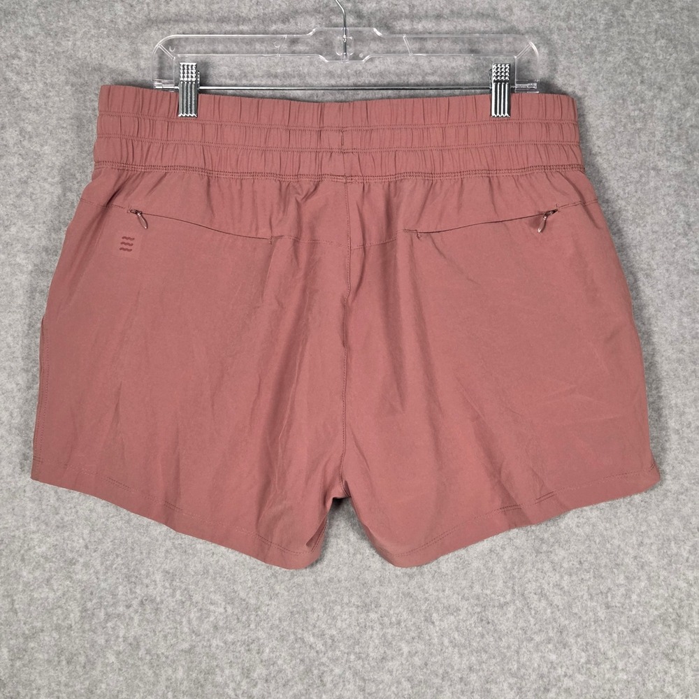 Free Fly Women XL Pull-On Breeze Shorts Pink Active Performance Gym - Picture 3 of 5
